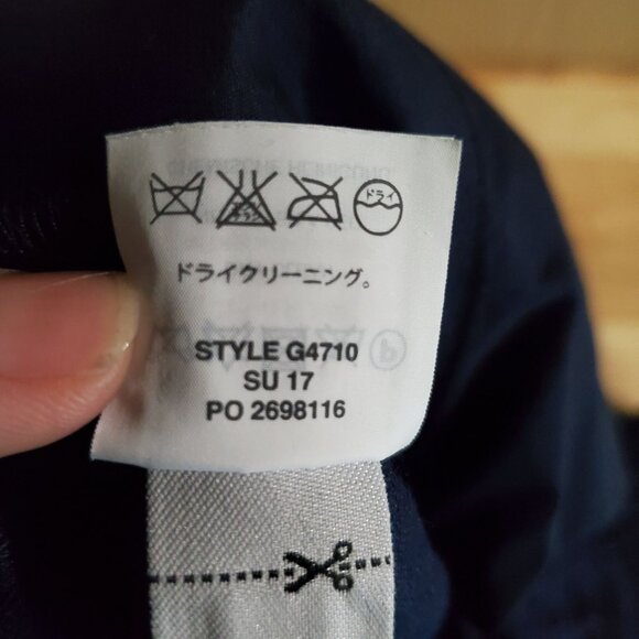 J. Crew Shorts Womens XL Navy Blue Linen Drawstring Lightweight Casual *NWT* - Picture 5 of 11